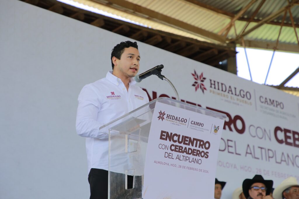 Cebaderos del Altiplano hidalguense cierran filas con el Gobierno de Julio Menchaca